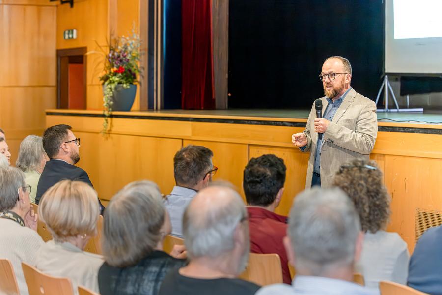 Moudon présentation publique jonction Sud 5 septembre 2024 intervenant