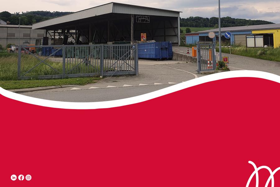 Moudon déchetterie en Bronjon