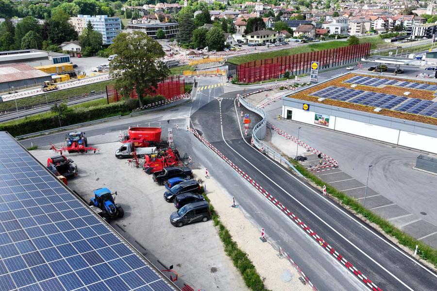 Moudon Travaux Jonction Sud mai 2026